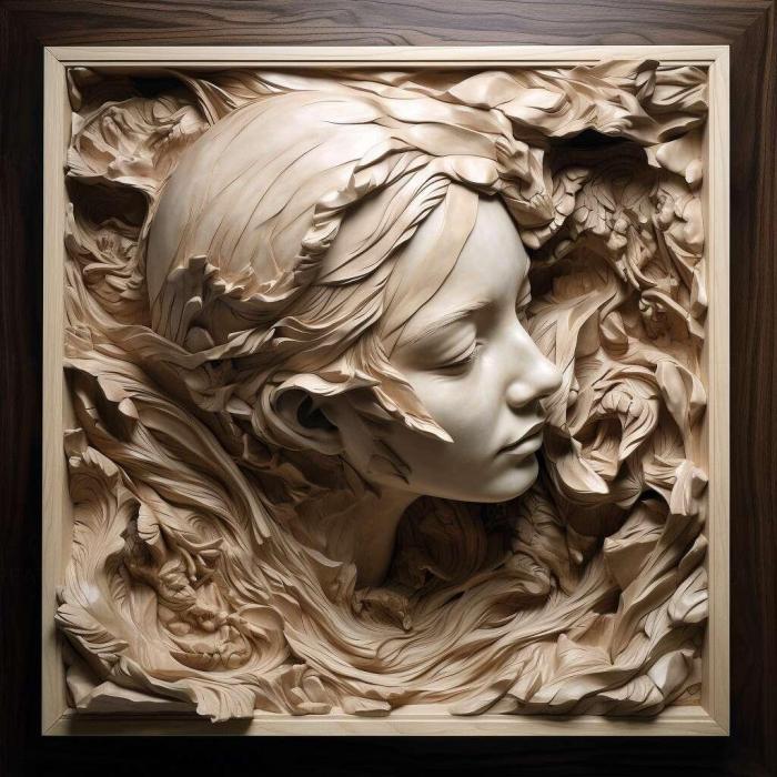 نموذج ثلاثي الأبعاد لآلة CNC 3D Art 